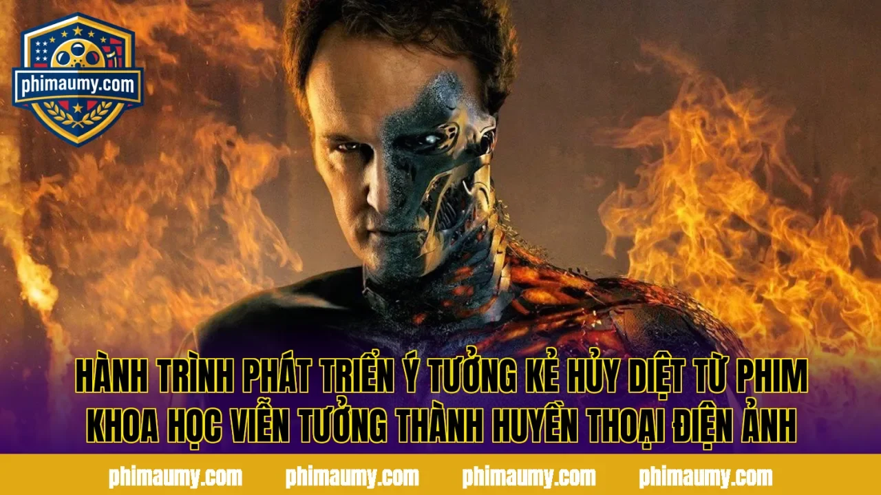 Hành trình phát triển ý tưởng Kẻ Hủy Diệt từ phim khoa học viễn tưởng thành huyền thoại điện ảnh